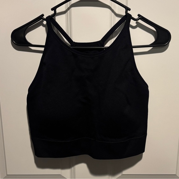 Torrid Ribbed Racerback Bralette with Cut Out - Picture 2 of 5